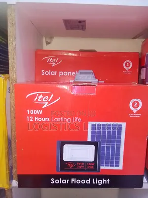 Itel 100 W Solar Flood Light