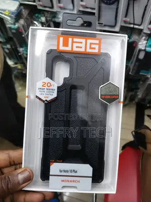 UAG Samsung Galaxy Note10 Plus Rugged Military Case-Black