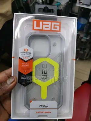 iPhone 15 Pro UAG Case With Magsafe Rugged Case-Clear