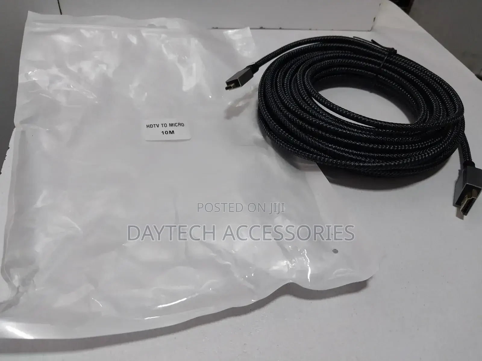 (10m) Micro-Hdmi 30awg (Type D) to Standard Hdmi (Type A)