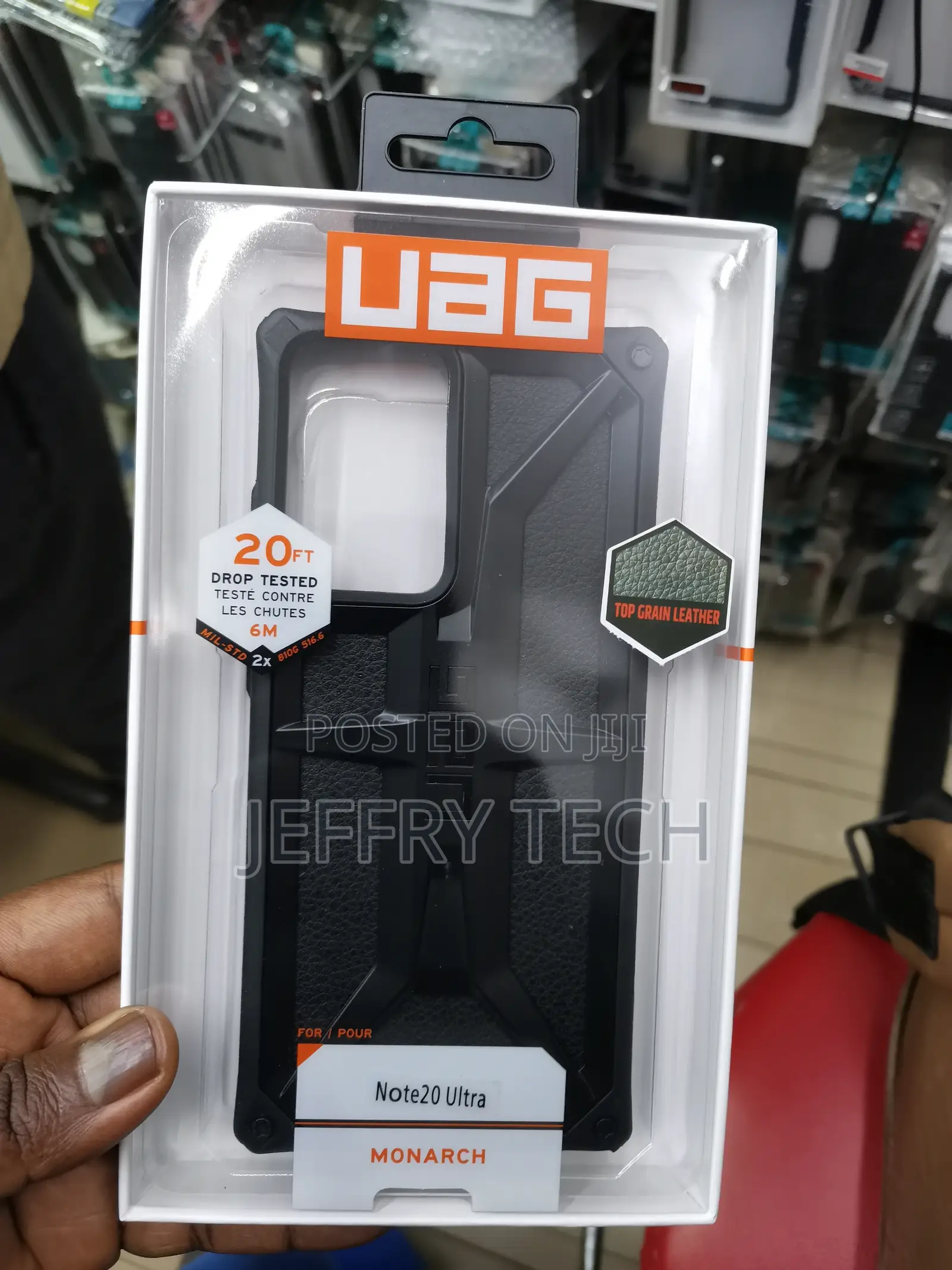 UAG Note 20 Ultra Rugged Military Protection Case -Black