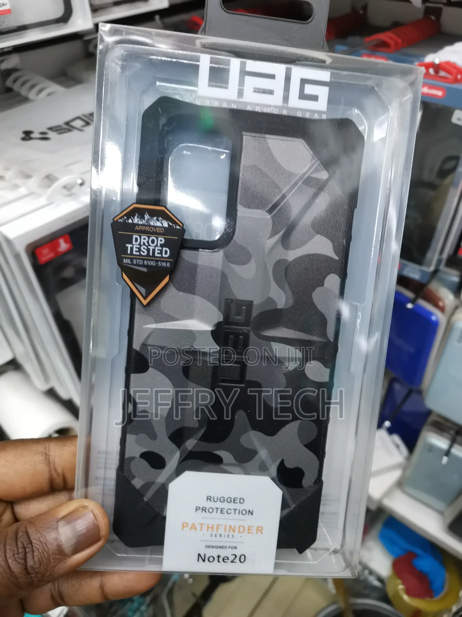 UAG Samsung Galaxy Note20 Rugged Protective Cover-Multicolor