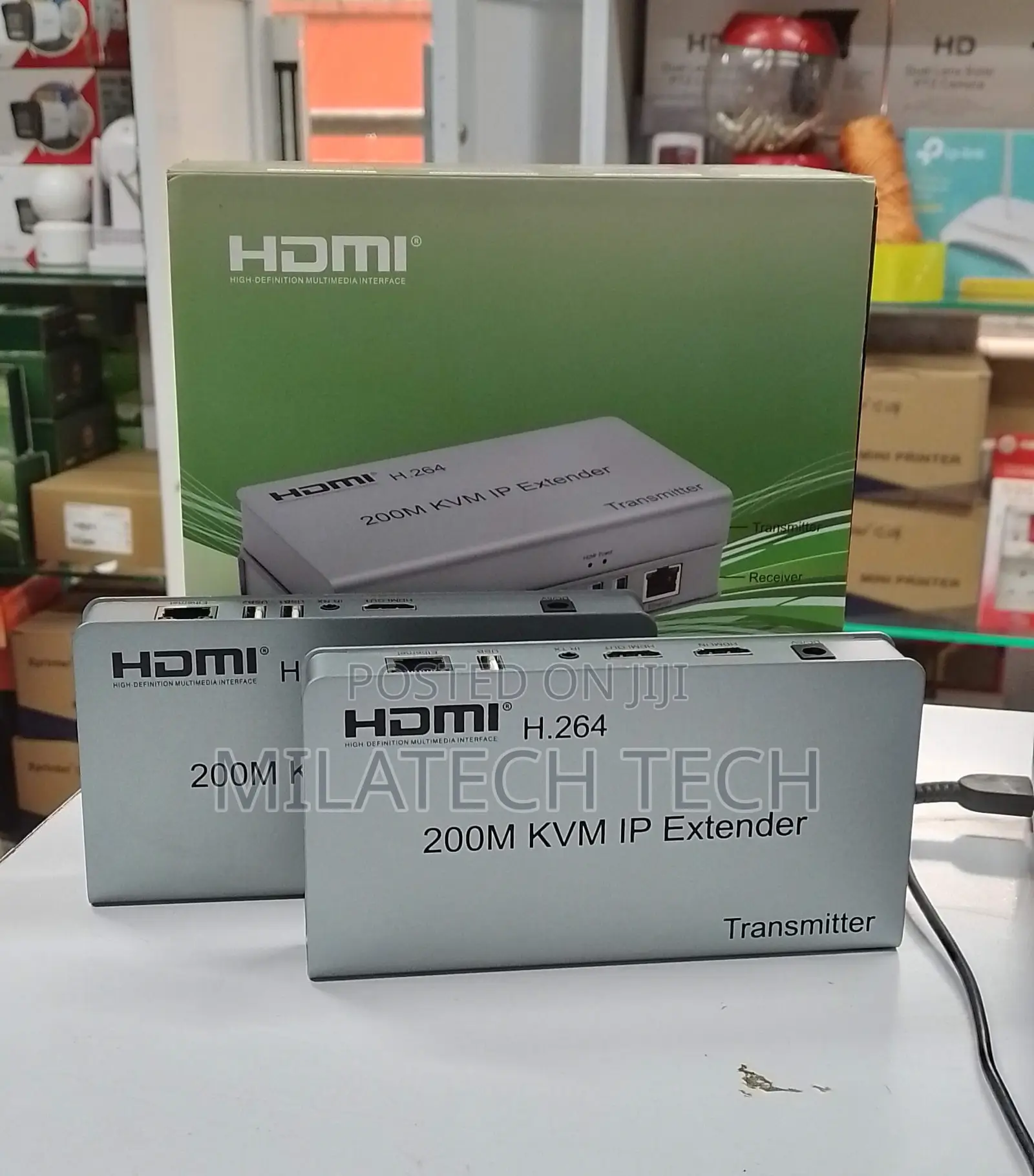 HDMI Extender 200M IP KVM Extender Over Ethernet