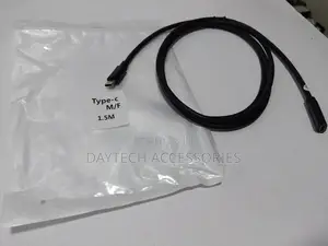 1.5m Usb-C Male to Female Extension Cable Usb 3.2 Pd 100w