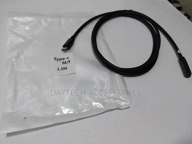 1.5m Usb-C Male to Female Extension Cable Usb 3.2 Pd 100w