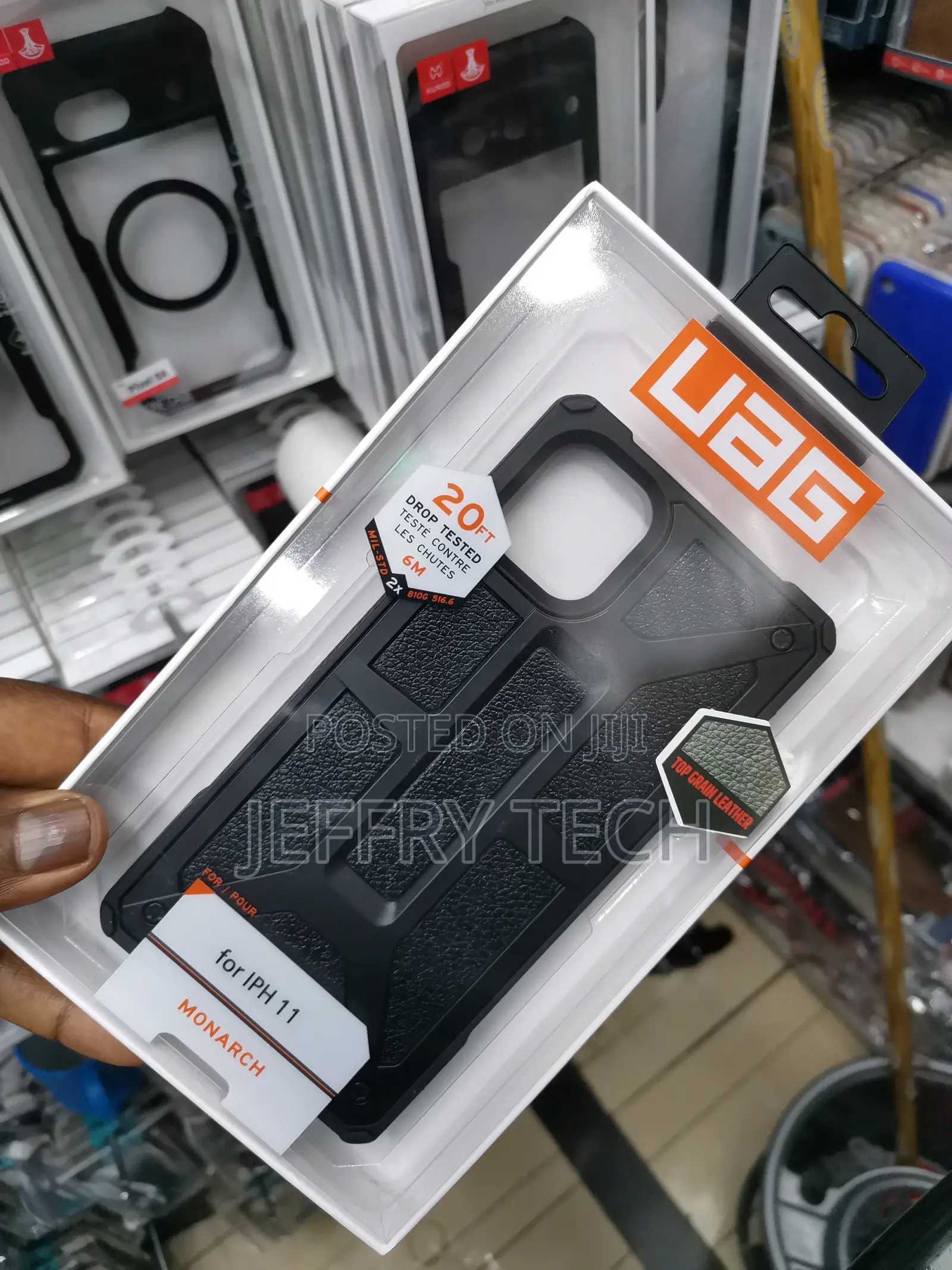 UAG Military Drop Rugged iPhone 11 Drop-Proof Case-Black