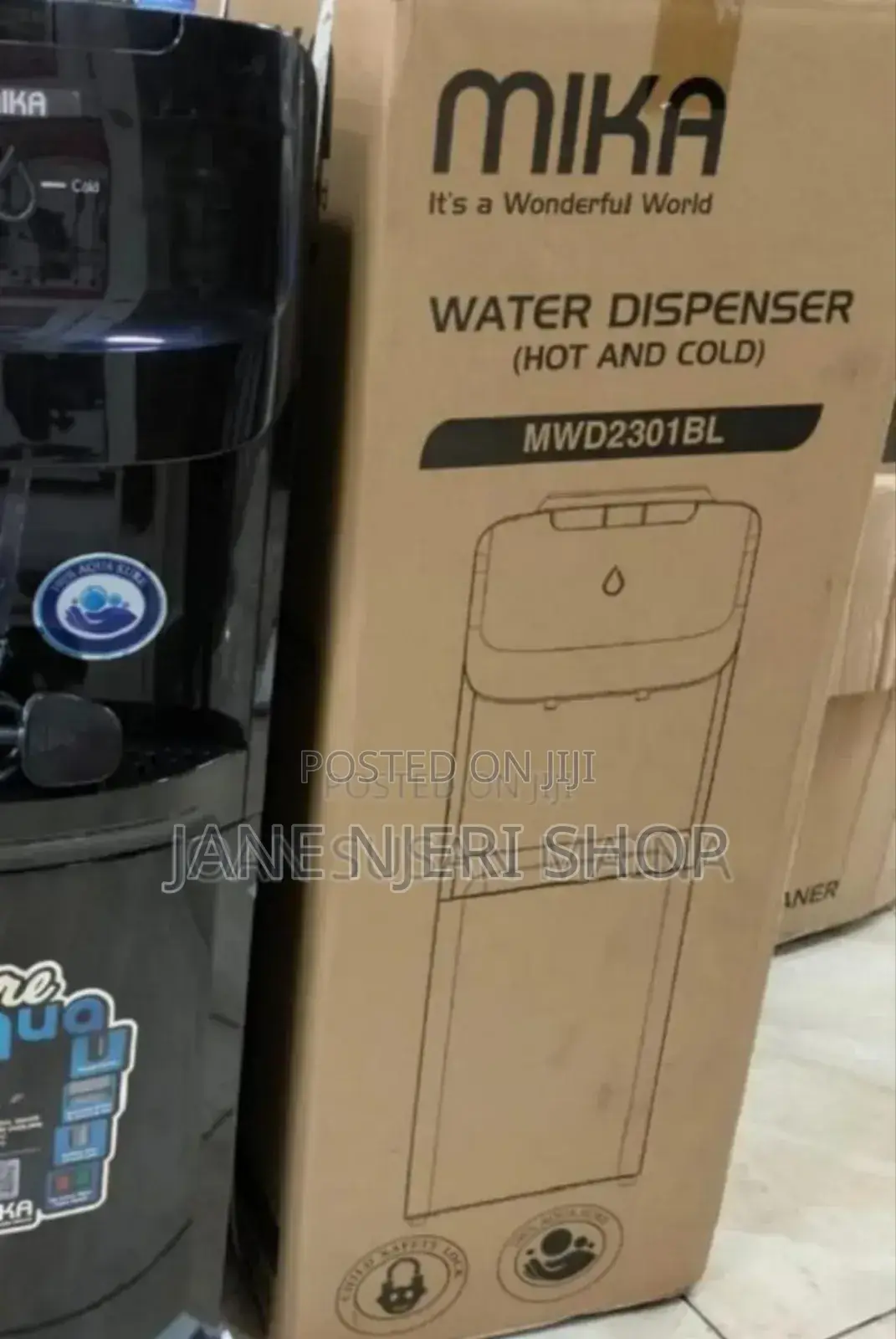 Mika 2 Taps Water Dispenser