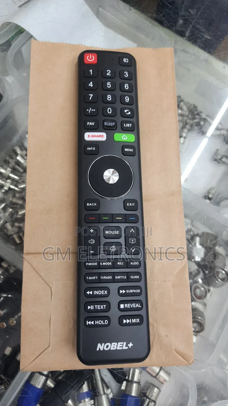 Replacement Remote For Noble+ Smart Tv (E-share)+ Batteries