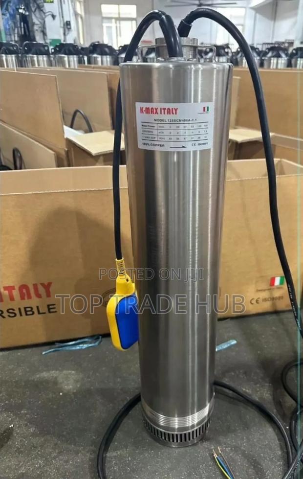 K-Max Italy Deep Well Submersible Pump 1.5HP 65m Head - main view