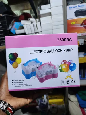 Pink Electric Balloon Pumps Now Available