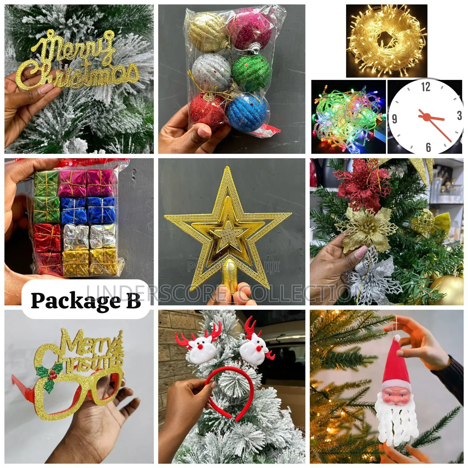 Decor Package a 
All Packages Come With 10m Light
.