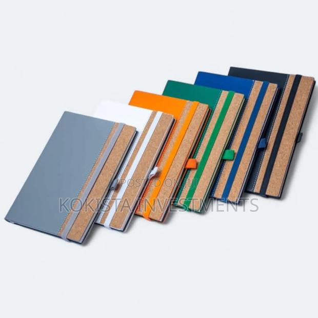 A5 Notebooks With Wooden Theme