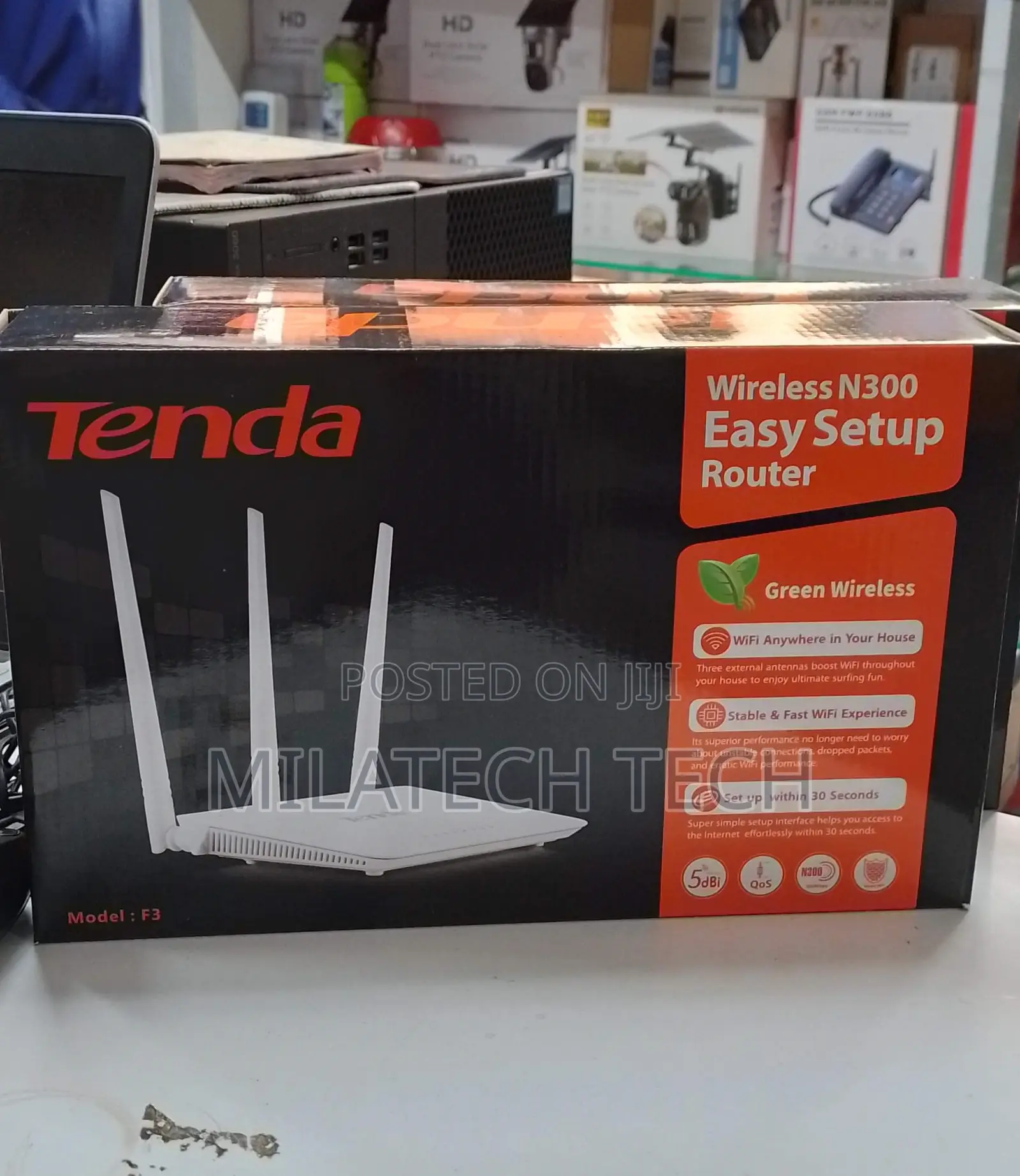 Wireless N300 Wireless Router F3 Tenda Router 300mbps