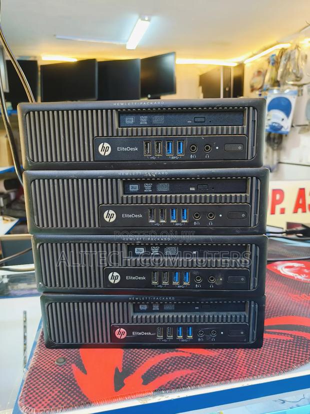 Desktop Computer HP EliteDesk 800 8GB Intel Core I7 HDD 500GB - thumbnail 3