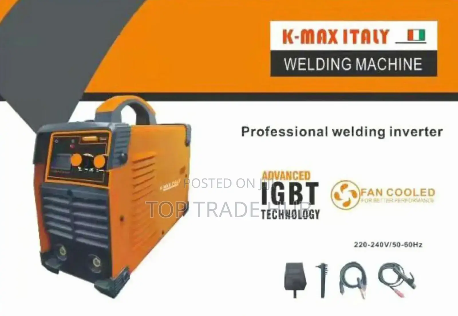 K-Max KM400 Fan-Cooled Welding Machine 400A