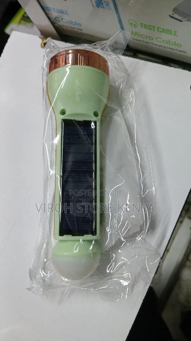 Rechargeable Solar Torch Spotlight - main view