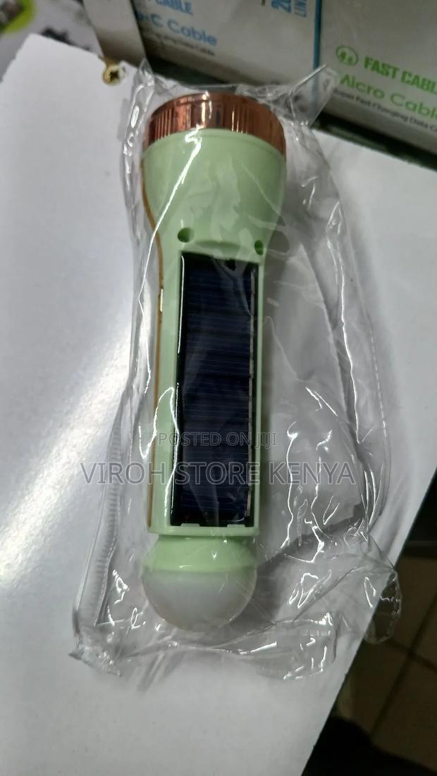 Rechargeable Solar Torch Spotlight - thumbnail 4
