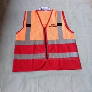 Customized Fire Mashal Meshed Reflective Waistcoat - main view