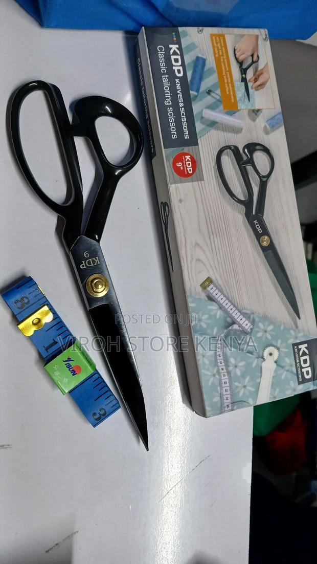 KDP Tailoring Scissors 9 Inches + Free Tailoring Tape - thumbnail 2