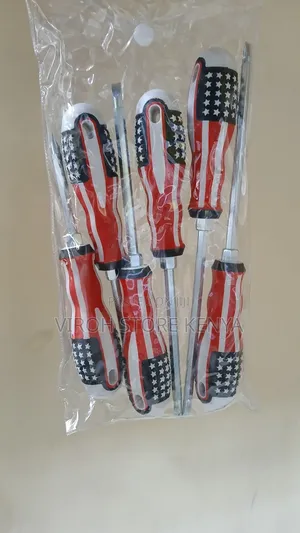 6pcs Screwdriver Set Dual Star / Flat Different Sizes Set