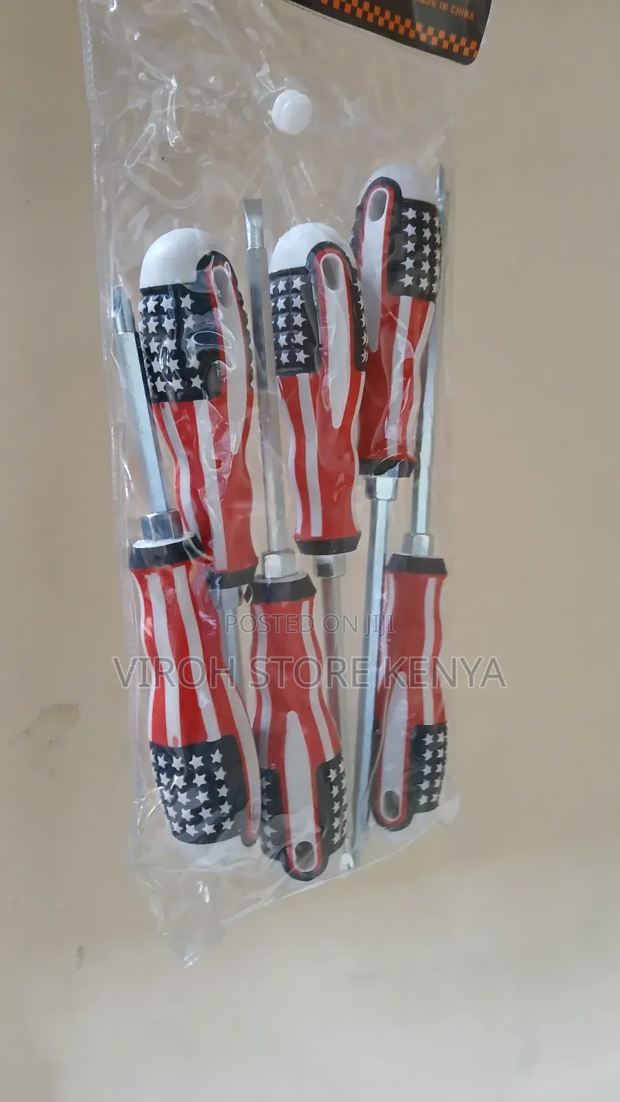 6pcs Screwdriver Set Dual Star / Flat Different Sizes Set