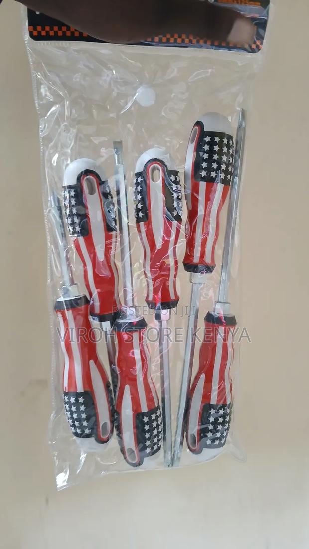 6 PCS Interchangeable Tip Screwdriver Set