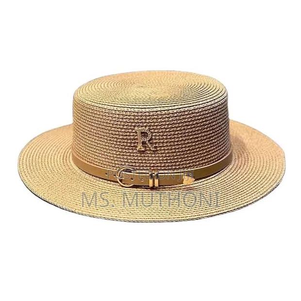 Summer Outing Vacation Seaside Rhinestone Letters Summer Hat - thumbnail 3