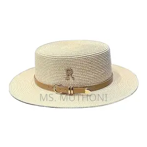 Summer Outing Vacation Seaside Rhinestone Letters Summer Hat