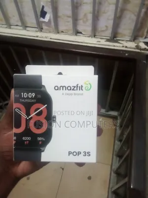 Amazfit Pop 3S Smart Watch With 1.96" AMOLED Display