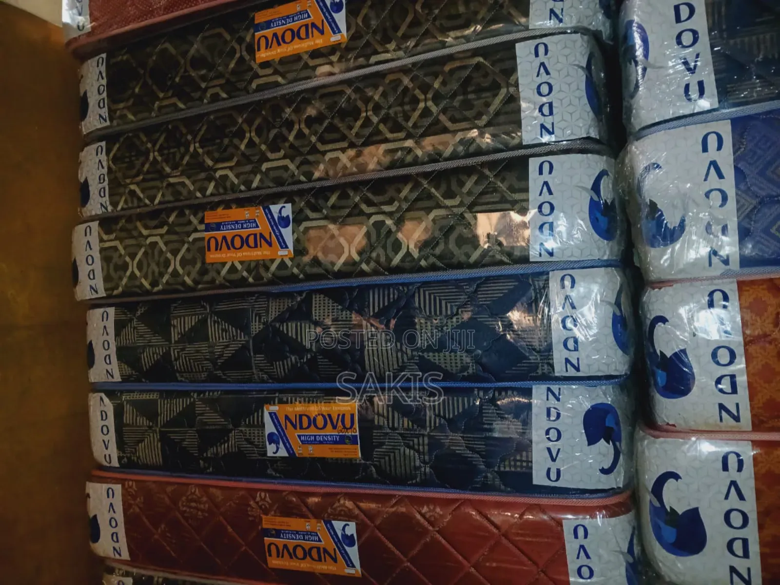5 X 6 X 8 High Density Quilted Ndovu Mattresses. Free Delivery