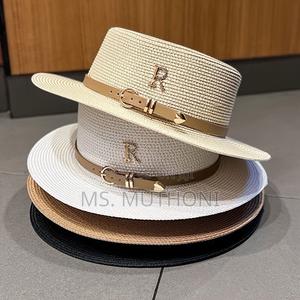 Summer Outing Vacation Seaside Rhinestone Letters Summer Hat - thumbnail 2