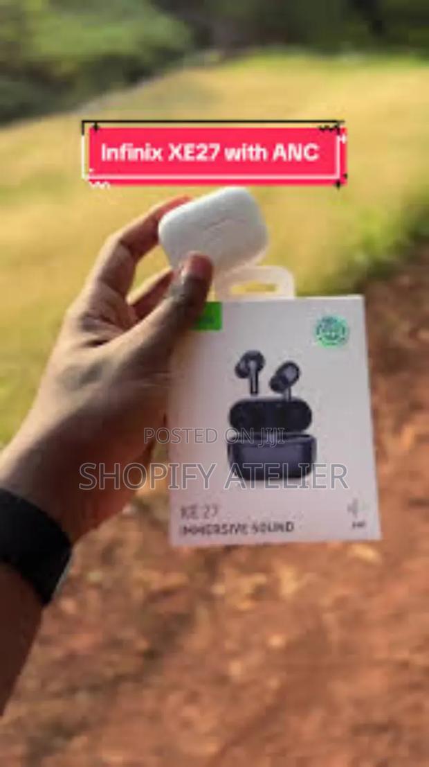 Infinix Immersive Sound Earbuds With Up to 28hrs Playtime