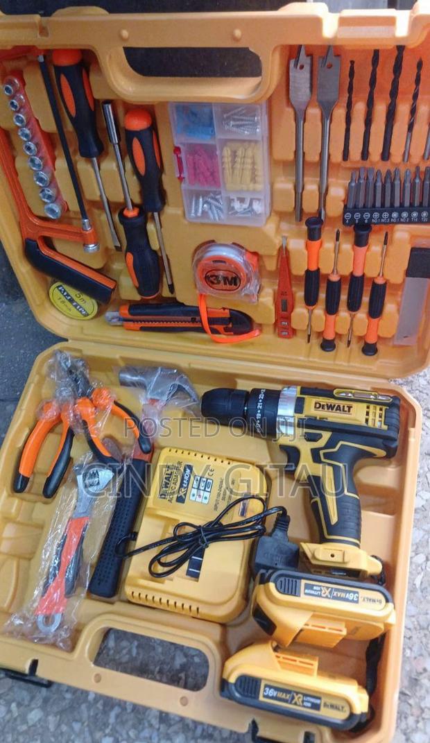 Dewalt 36V Cordless Complete Drill Set
