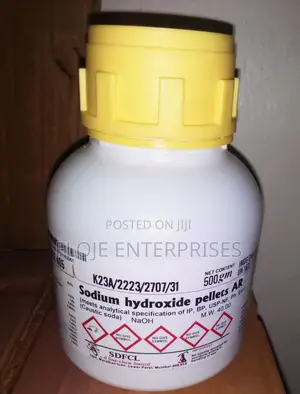 Sodium Hydroxide Pellets AR 500g SDFINE