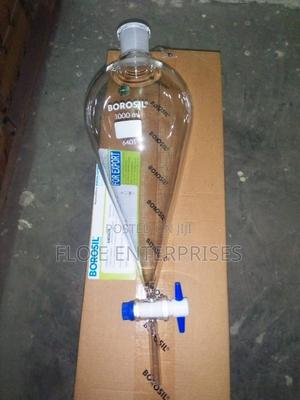 Separating Funnel 1000ml (Borosil) PTFE Stop Cock - main view