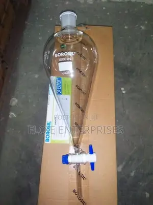 Separating Funnel 1000ml (Borosil) PTFE Stop Cock