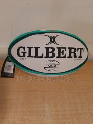 Rugby Ball Gilbert Atom Match Ball Size 5