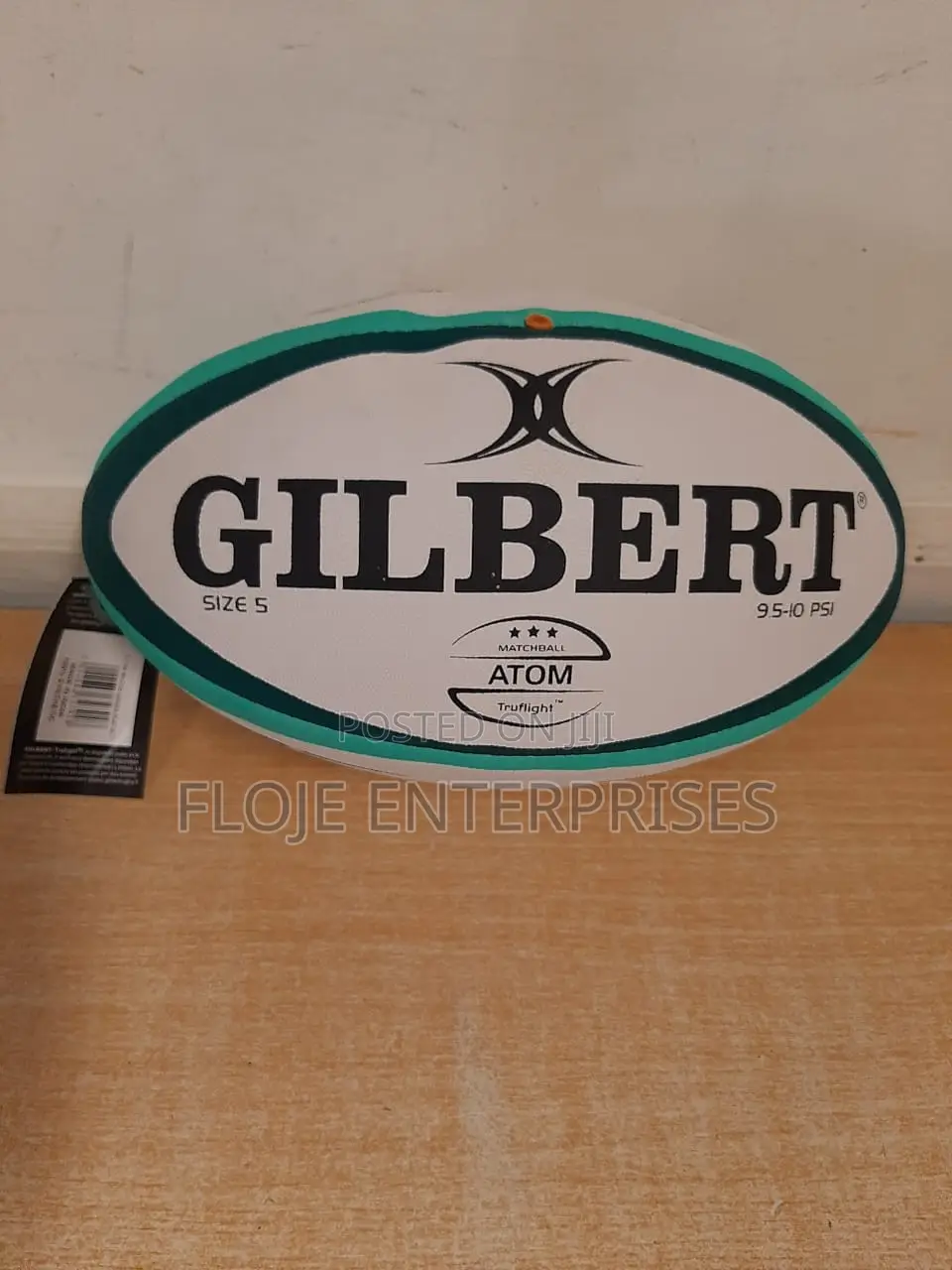Rugby Ball Gilbert Atom Match Ball Size 5