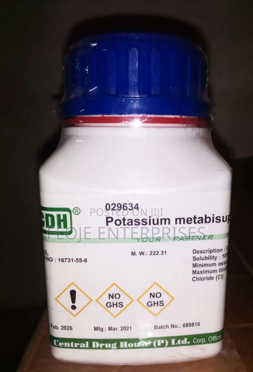 Potassium Metabisulphite 500g CDH