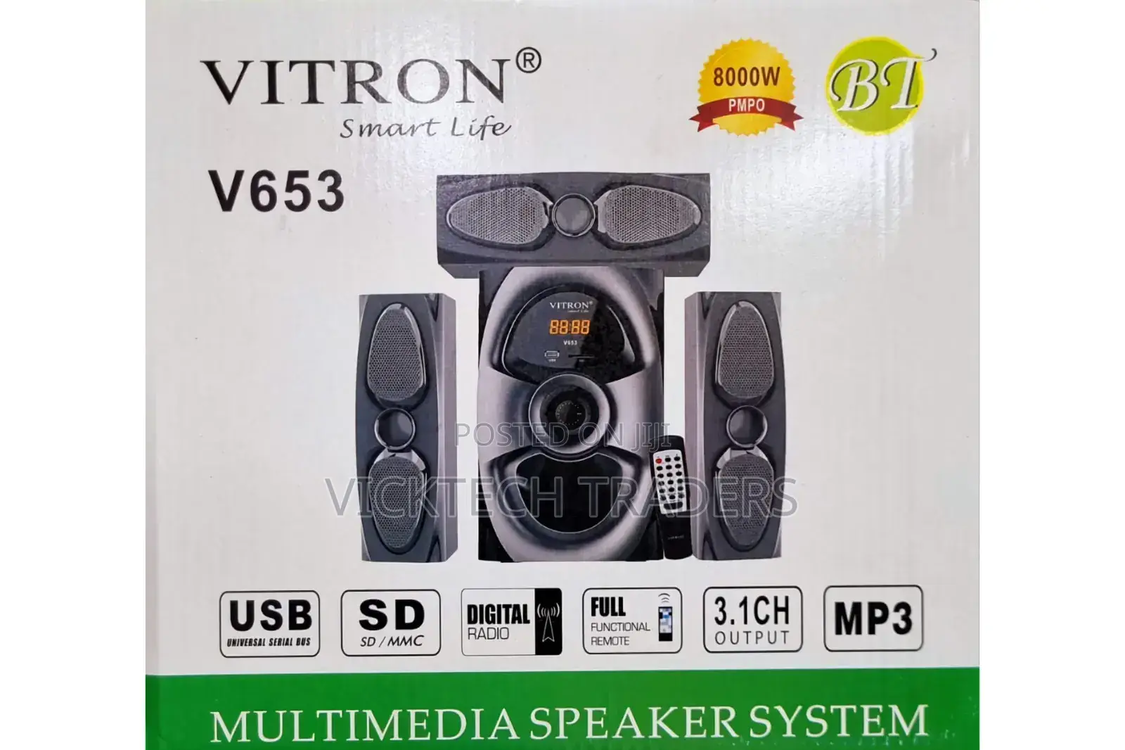 Vitron 3.1CH V653, Woofer