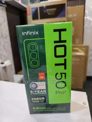 New Infinix Hot 50 Pro+ 4G 256 GB Black