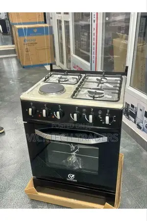 Saratech 60*60 3gas+1 Electric Hotplate Free Standing Cooker