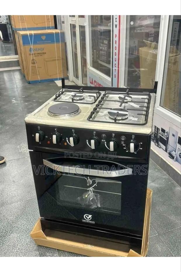 Saratech 60*60 3gas+1 Electric Hotplate Free Standing Cooker