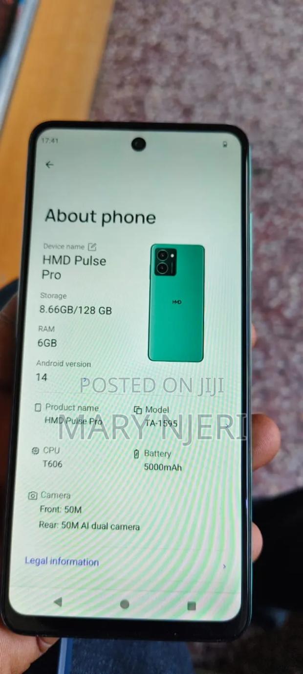 Mobile Phone 128 GB Blue - thumbnail 3