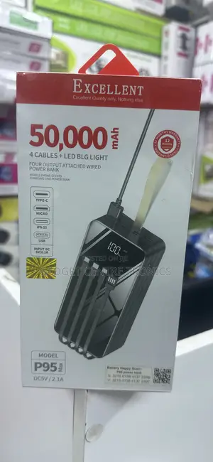 New 50000 Mah Power Bank