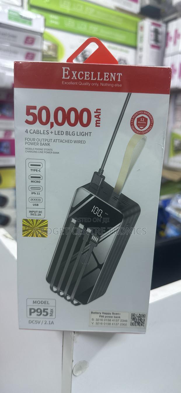 New 50000 Mah Power Bank