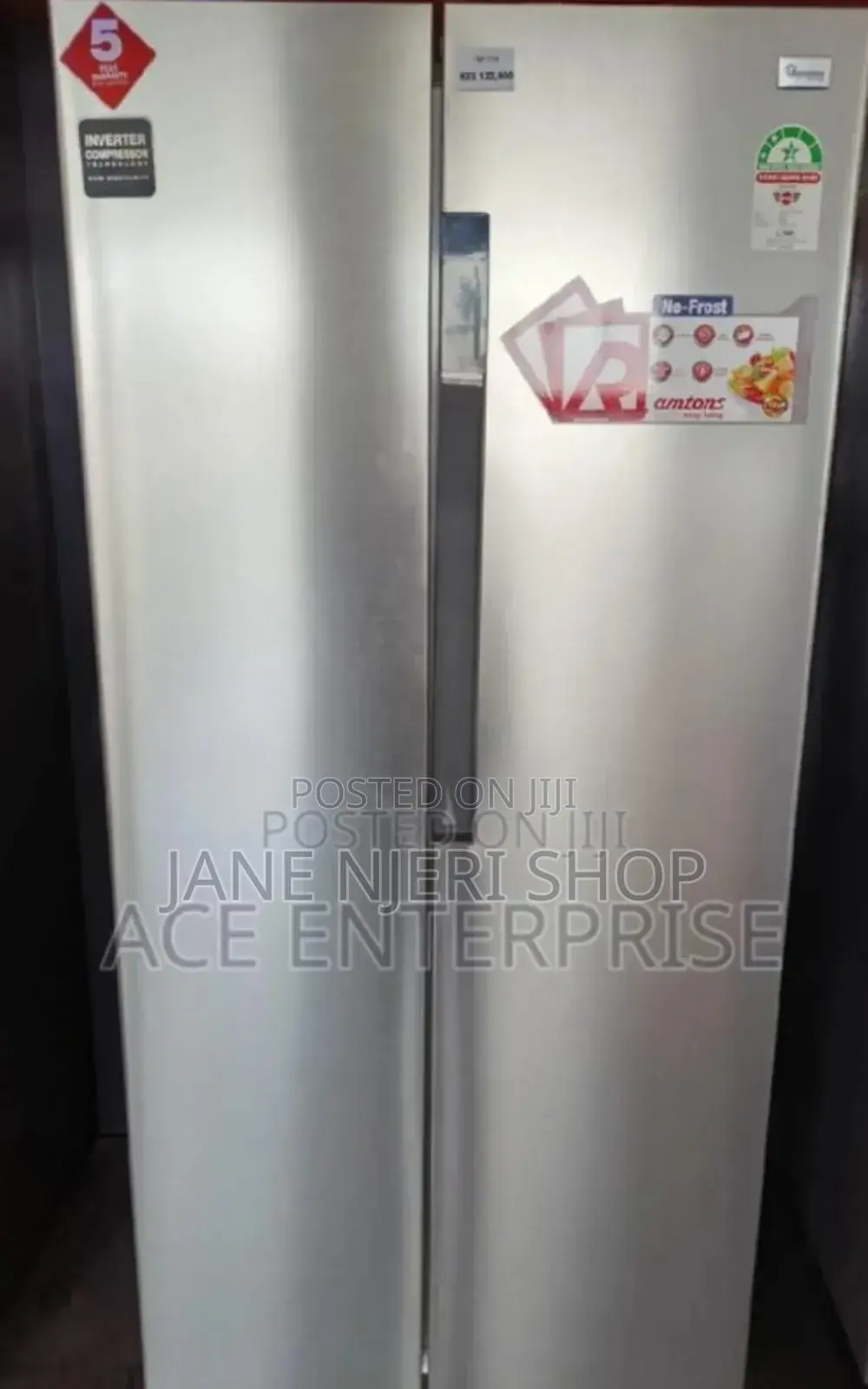 430l Side by Side Ramtons Fridge