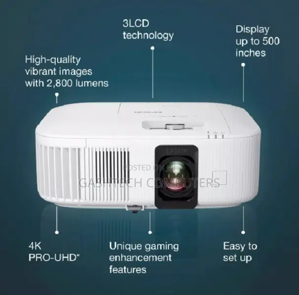 Epson Eh-Tw6150epson EH-TW6150 PRO-UHD // 2,800 Lumen //