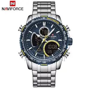 Naviforce Gents Watch #Nf 9182(Mettalic)