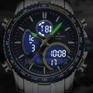 Naviforce Gents Watch #Nf 9182(Mettalic)